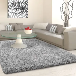 Ayyildiz Life Shaggy 1500 Hochflorteppich 120 x 170 cm hellgrau