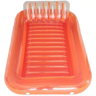 Luftmatratze Pool Aufblasbare Pool-Flöße für Erwachsene und Kinder,170*105*20cm,Pool Wasser-Hängematte mit Kopfstütze,Tragbar Große Aufblasbare Pool Mehrfarbig,Für Sommerpool,Strand,See &Partys