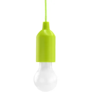 Ansmann HyCell Pull Light in grün mit Zugschalter - warmweiß - mobile Leuchte ideal für Garten Schuppen Zelt Camping Dachboden Kleiderschrank oder Party Dekoration, 1