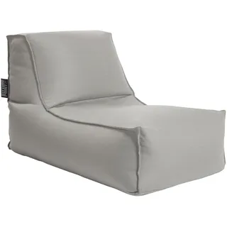 Sitzsack SITTING POINT "KORFU Rock" Sitzsäcke Gr. B/H/T: 65 cm x 65 cm x 100 cm, grau (mittelgrau) Baby Sitzsäcke SITTING POINT für Indoor und Outdoor
