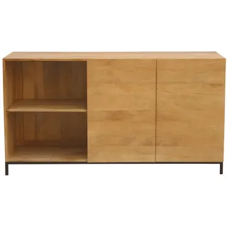 miliboo Sideboard 45 x 80 x 145 cm Schwarz