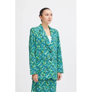 ICHI Kurzblazer IHKATE PRINT OVERSIZE BL in Bunt | Gr.: XXL