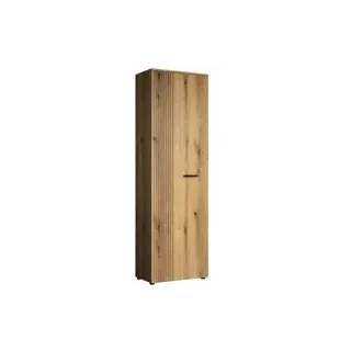None Garderobenschrank Amrum 60x36x196 cm braun