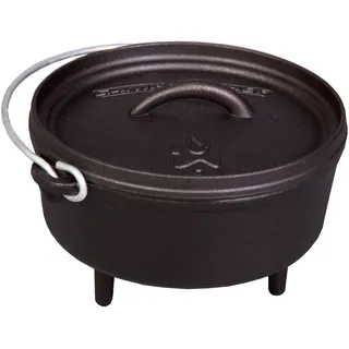 Dutch Oven 8" Gusseisen Kochtopf Bräter Schmortopf Brotbackform Camp Chef SDO8