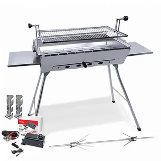 Grillpeter Mangal Astana Grill silber