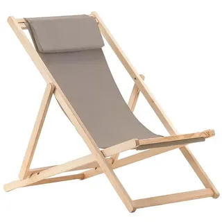 Fiam - Relax Liegestuhl, Esche / taupe