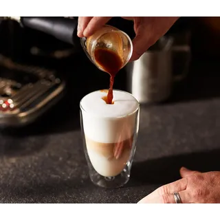 Tchibo - 2 Doppelwandige Latte Macchiato Gläser - transparent