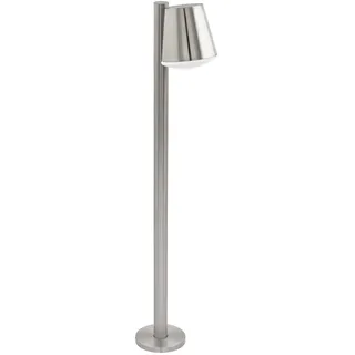 EGLO Außenleuchte Edelstahl, Kunststoff 96,5 cm inkl. Leuchtmittel weiß