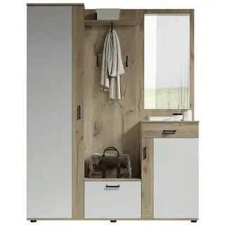 Bega Consult Garderoben-Set Kompaktgarderobe JENS braun
