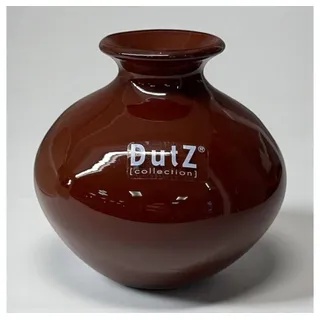 DutZ Dekovase Nadiel Braun von DutZ (1 St), mundgeblasen braun 12 cm