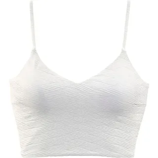 SUNSEEKER Crop-Bikini-Top Damen weiß Gr.34 Cup A/B