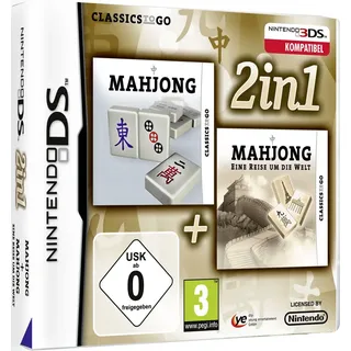 Nintendo 2 in 1: Mahjong + Mahjong Eine Reise um die Welt (NDS)