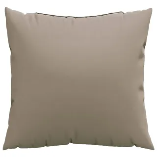 vidaXL Sofakissen 4 Stk. Taupe 50x50 cm Stoff