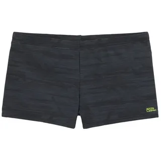 bruno banani Boxer-Badehose, mit trendigem Alloverprint, schwarz