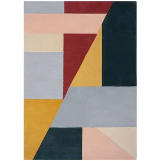 KADIMA DESIGN Deben Kyle Wollteppich 160 x 230 cm Mehrfarbig
