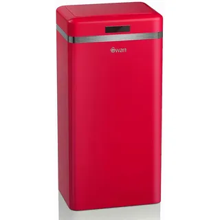 Swan Retro Mülleimer 45 l Rot