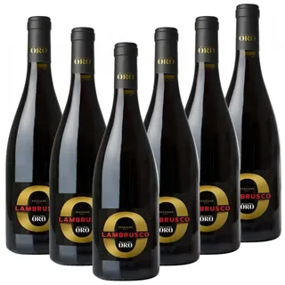 Bella Aura Oro Lambrusco Reggiano DOC Bella Aura Medici Ermete Italien  lieblich - 6er Karton