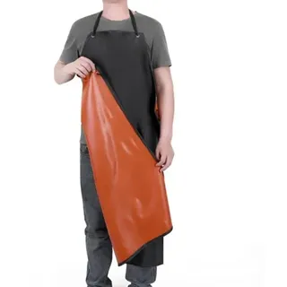 Bunthaus Dünne Arbeitsschürze, Pvc, Leichte Wasserdichte Schürze, Unisex, Schlachthaus-gartenschürze, Öl- Und Wasserbeständige Fabrikschürze