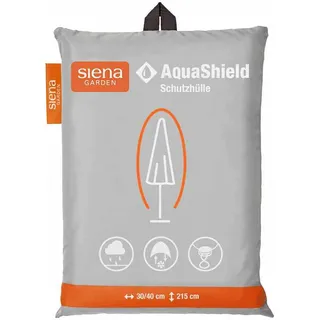 Siena Garden Schirmhülle 30/40x215 cm Kunststoff Grau