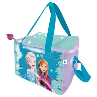 Disney Lunchbox Disney Eiskönigin Celebrate Thermo-Lunchbeutel 22,5cm, 100% Kunststoff, (1-tlg) blau