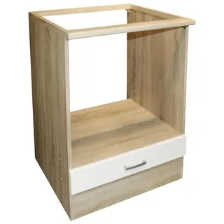 BASIC by Balculina Herdumbauschrank Andy 60 x 90 x 60 cm Weiß