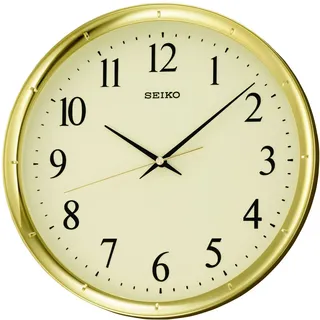 Seiko Wanduhr 30,0 cm QXA417G gold