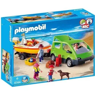 Playmobil Familyvan mit Bootsanhänger (4144)