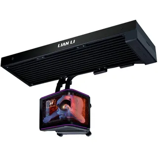 Lian Li HydroShift II OLED Curved 360 Fanless Schwarz