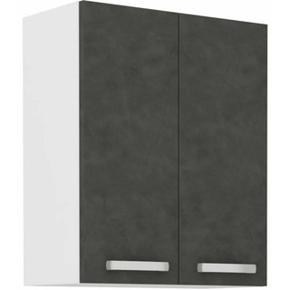 BigBuy Home Küchenschrank, Grau, 60 x 31,6 x 72 cm