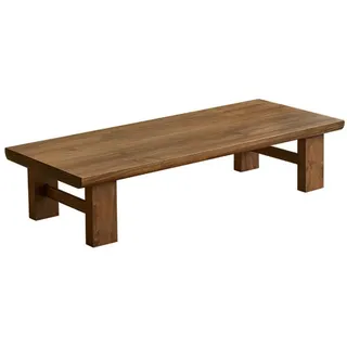 O·Lankeji Japanischer Bodentisch Tatami-Couchtisch Vintage Teetisch Niedriger Tisch auf dem Boden Akzent Möbel (Farbe : A, Size : 80x50x38cm)