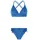 Triangel-Bikini Gladio Blue L