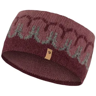 Fjällräven övik Path Knit Headband dark garnet-mesa purple (356-410) OneSize