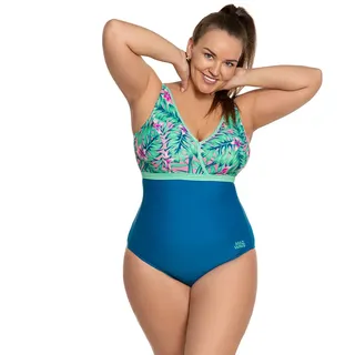 Madwave Shape Anti-chlor Badeanzug - Azure M3 - 5XL