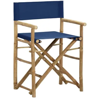 vidaXL Klappbare Regiestühle 49,7 x 91,9 x 30,8 cm blau 2 St.