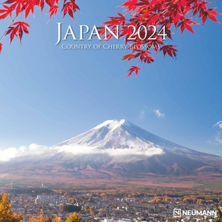 Japan 2024 - Wand-Kalender - Broschüren-Kalender - 30x30 - 30x60 geöffnet - Reise-Kalender: Country of Cherry Blossoms