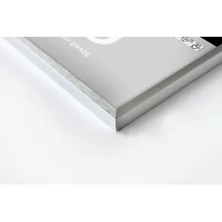 Bilderrahmen C2 70 x 90 cm Aluminium Silber
