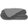 poyet motte made in france Poyet Motte Calgary Bettbezug Polyester Stahl/Silber Polyester Acier/Argent 260x240x1 cm