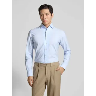 Regular Fit Business-Hemd mit Kentkragen, Hellblau, 39