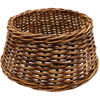 Weihnachtsbaum Rock Weide 60 cm - natur - Rattan Ständer Verkleidung Baum Hülle