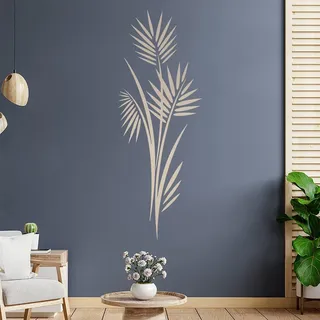 Bambus - Pflanze - Gras Wandtattoo in 6 Größen - Wandaufkleber Wall Sticker - Dekoration, Küche, Wohnzimmer, Schlafzimmer, Badezimmer