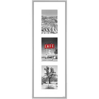 Nielsen Bilderrahmen Collage Gallery Junior Aluminium Silber Matt / 3X 10x15