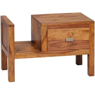 KADIMA DESIGN Nachtschrank 60 x 30 x 40 cm Braun