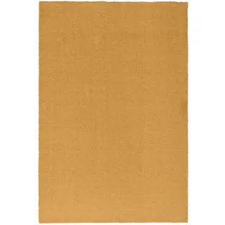Snapstyle Hochflor Shaggy Teppich 100 x 200 cm Gelb