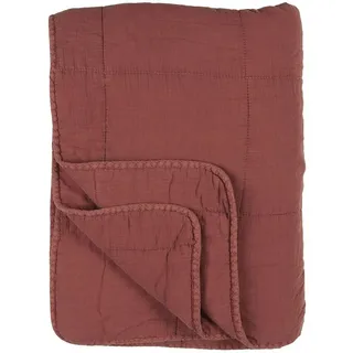 ib laursen Faded Rose Kuscheldecke 130 x 180 cm Rosa