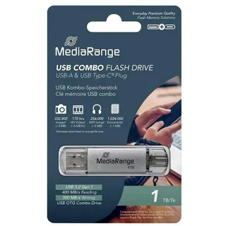 MediaRange MR941-1 1000 GB Silber USB 3.2