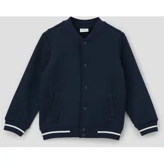 s.Oliver Collegejacke aus Scuba-Sweat - blau - 92/98