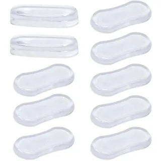 WC Sitz Puffer 10 Stück Gummipuffer WC Sitz Deckel Puffer Stopper Gummi Klobrille Ersatzteile Gummipuffer für Zuhause Büro