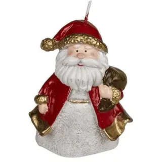 Motivkerze Nikolaus oder Schneemann - Kerze in Geschenkverpackung - Weihnachtskerzen Deko Weihnachten (Nikolaus)