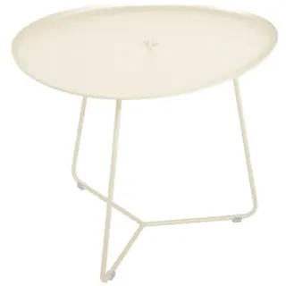 Fermob Gartentisch COCOTTE niedriger Tisch 55 x 44.5 cm Latte-Beige