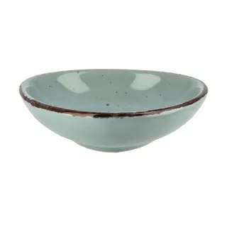 Peill+Putzler Dipschälchen dreieckig 11 cm  Siena , türkis/petrol , Steinzeug/Steingut
